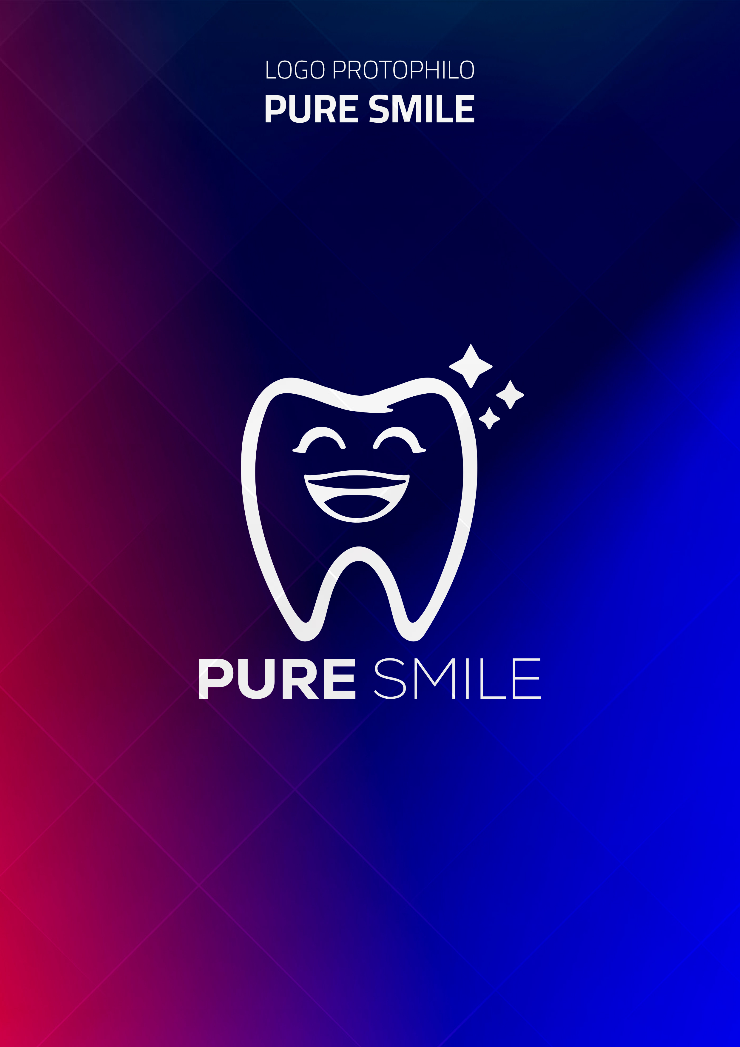 هوية بصرية Pure Smile